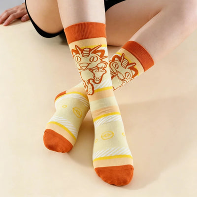 3 Pairs Anime Socks