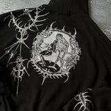 Vintage Oversized Personalized Print Hoodie