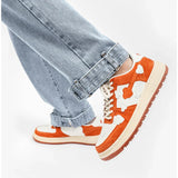 School Classic Cowhide Multicolor Sneakers