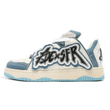 Retro Alphabet School Sneakers