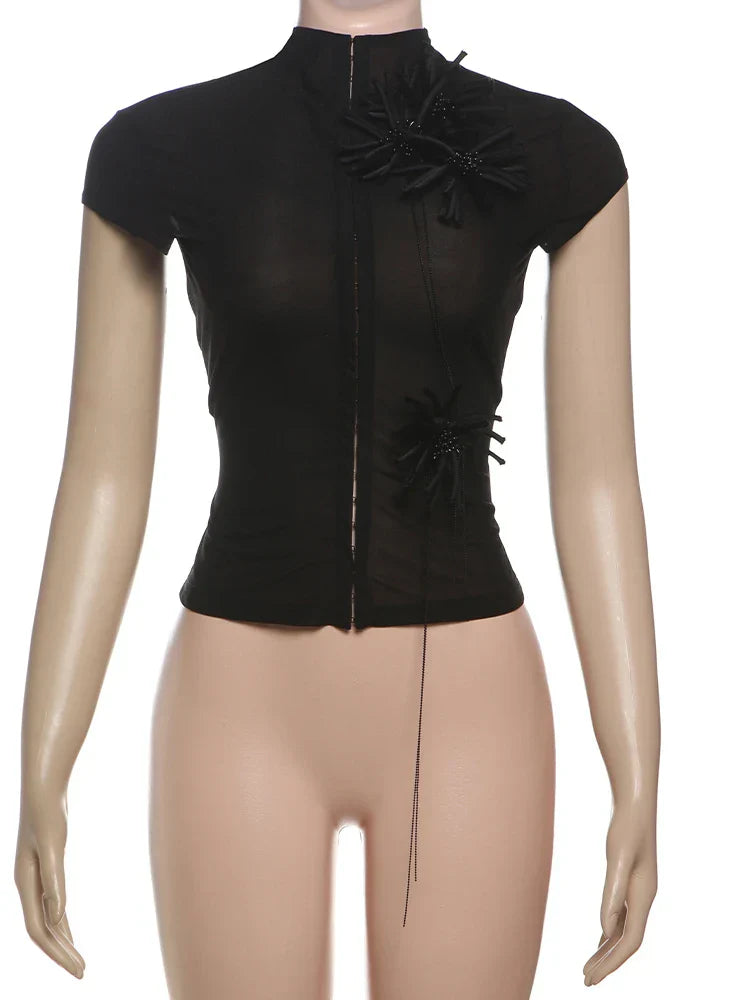 Baddie Sheer Blouse