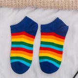 Striped Boat Rainbow Socks