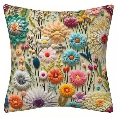 Flower Secret Realm Flower Pillowcase