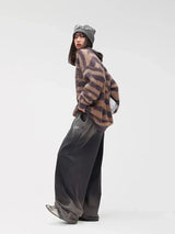 Sweatpants mit weitem Bein und Farbverlauf