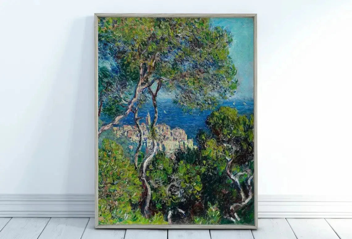 Monet Abstract Landscape Art