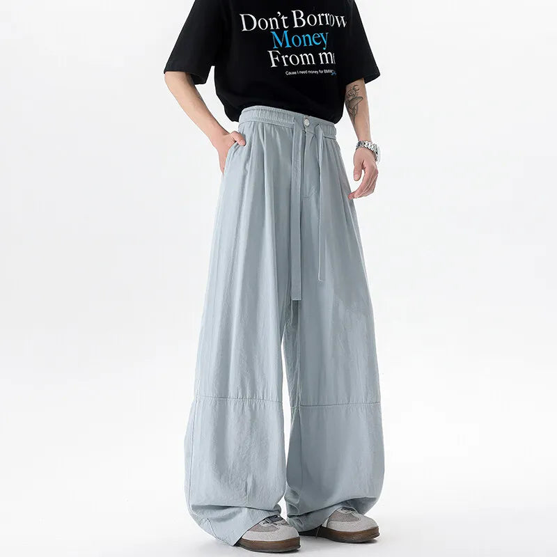 Palazzo Wide Leg Parachute Pants