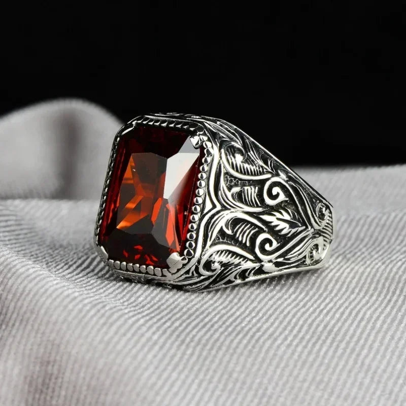 Square Red Ring
