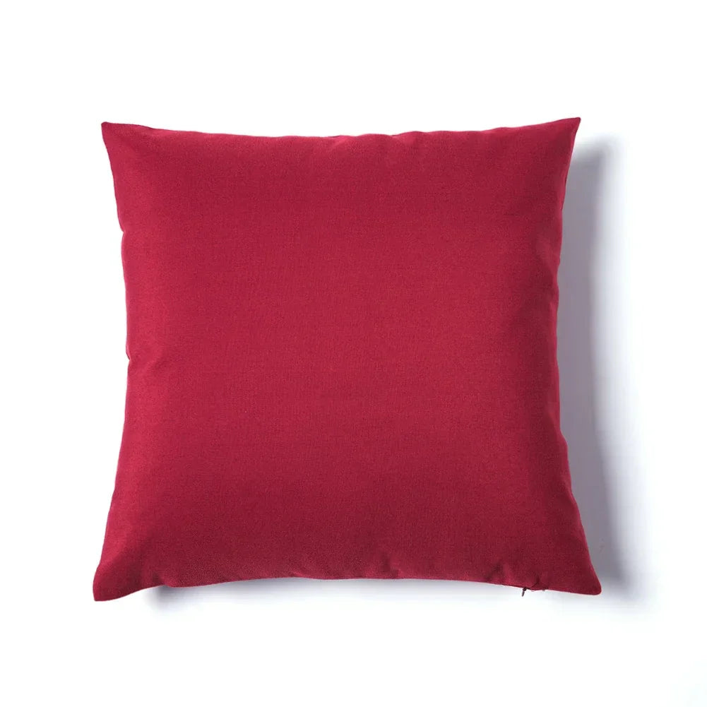 Red Striped Cushion Cover