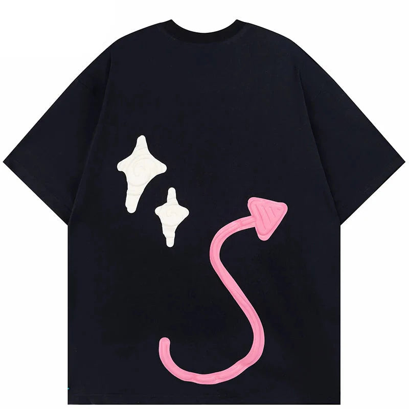 Y2K Skeleton I Can Pick Star T-shirt