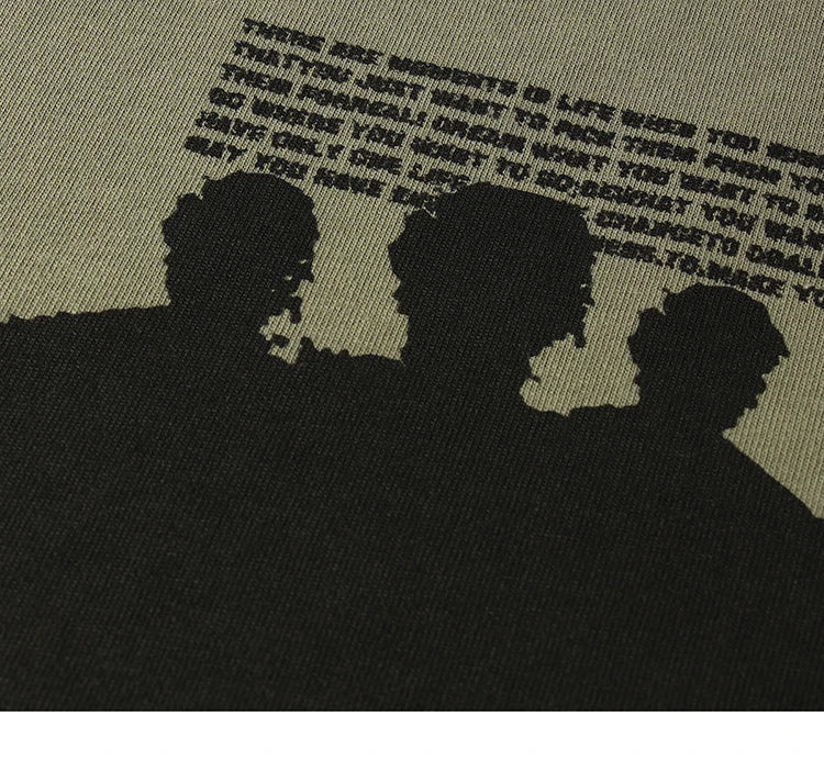 Lonely Shadow Graphic  T-Shirt