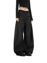 Corporate Girlie Black Wide Leg Pants