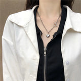Chic Vintage Heart Pendant Necklace