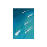 People Swimming in Ocean Posters Print