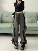Y2K Baggy Straight Leg Pants