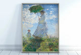Monet Abstract Landscape Art