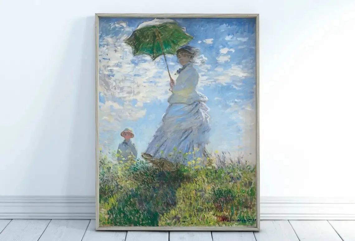 Monet Abstract Landscape Art