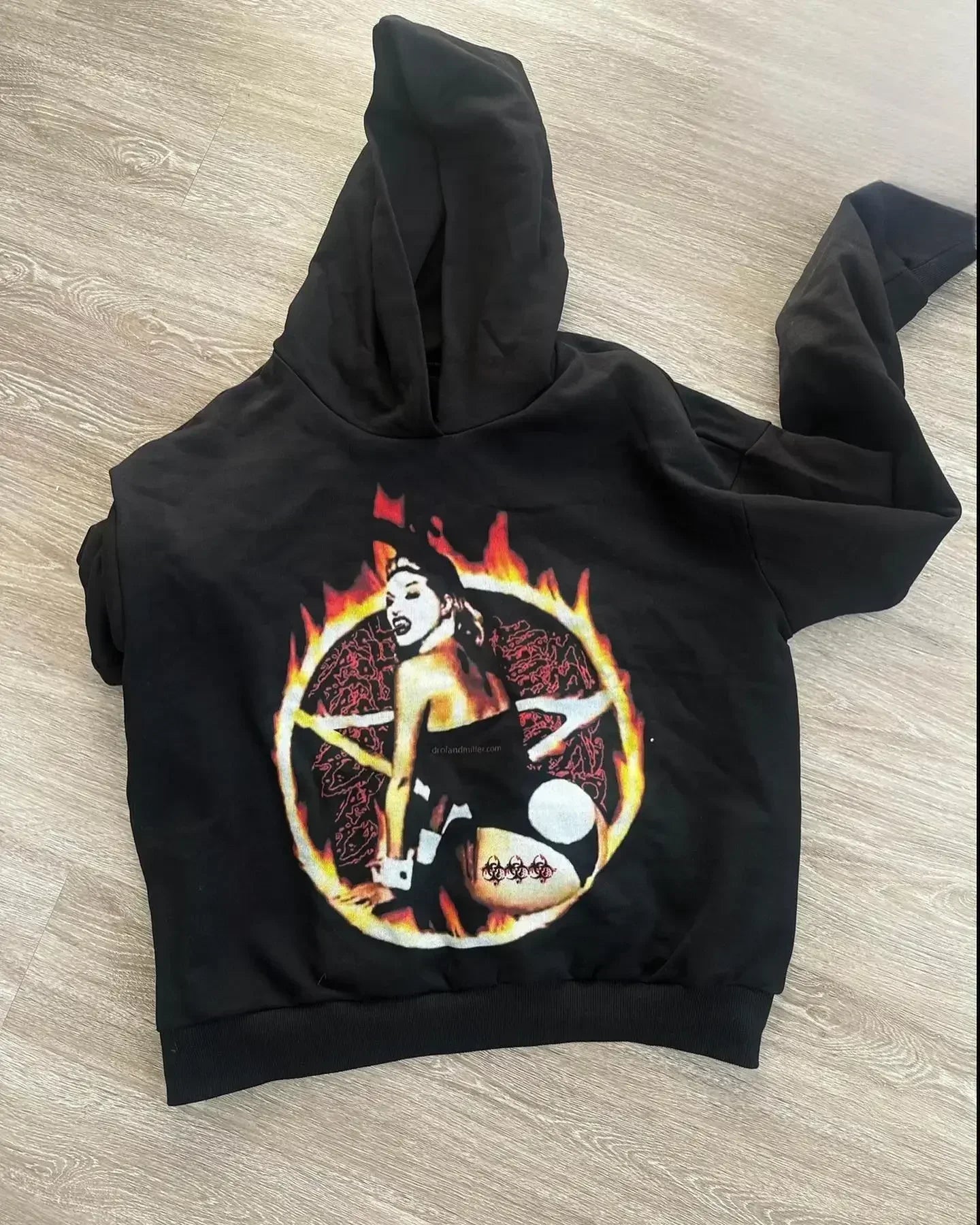 Retro Graphic Prints Zipper Hoodies