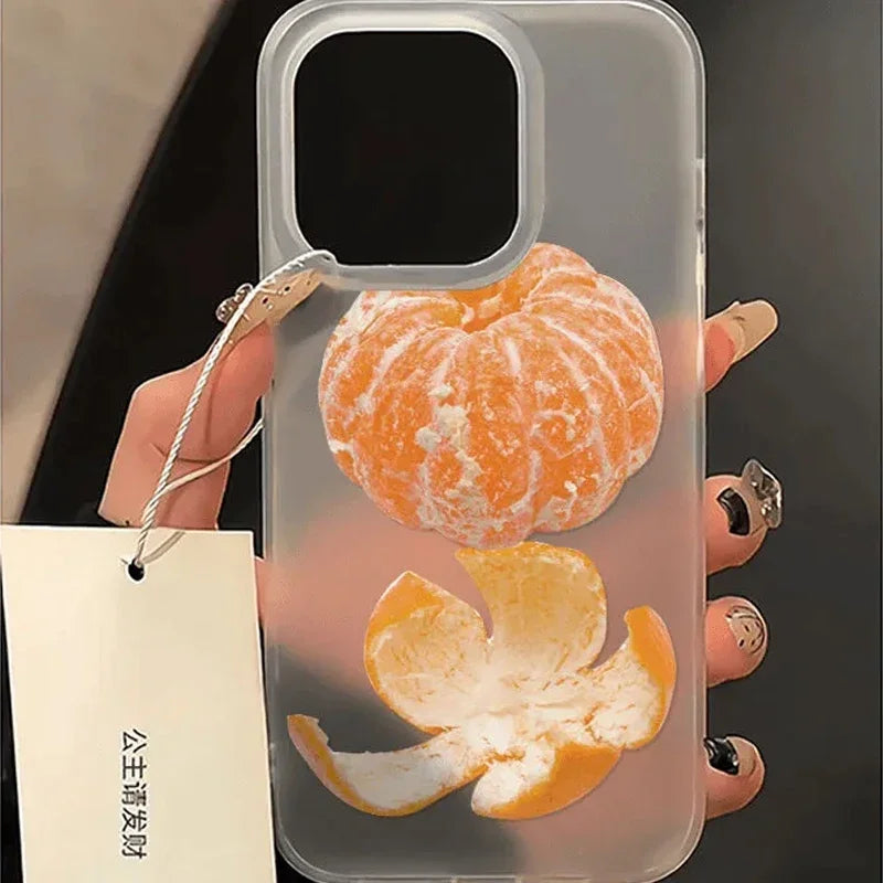 Orange Summer Fresh iPhone Case