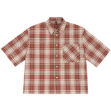 Camisa abotonada a cuadros Viya