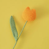 Vintage Tulips Crochet Flowers Handmade