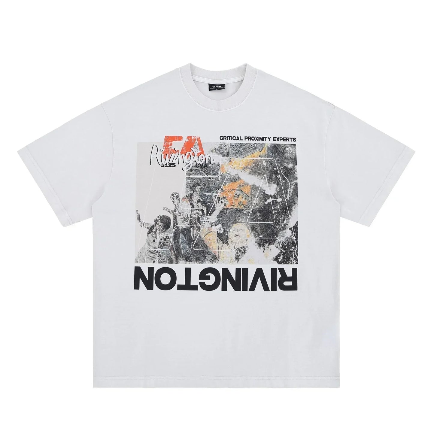 Casual Vibrant Graphic Print T-Shirt