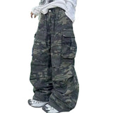 Y2K Camo Oversized Cargo Pants