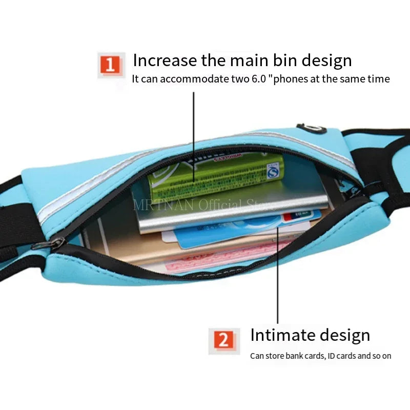 Slim Running Belt Waist Bag