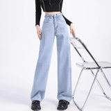 High Waist Velvet Jeans