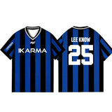 Karma Stripped Fußball-T-Shirt