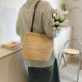 Women's Woven Vintage Shoulder Bag
