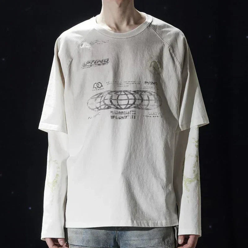Patchwork Washed T-shirts