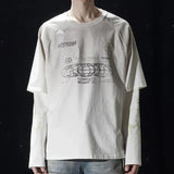Patchwork Washed T-shirts