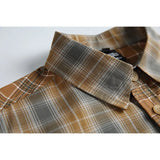Plaid Loose Casual Oversize Long Sleeve Shirt