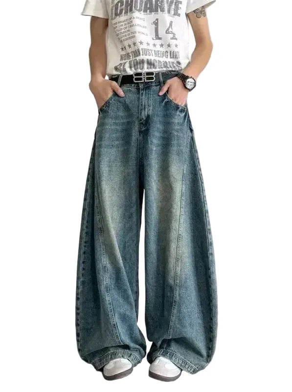 Weiche Baggy BF Jeans für Damen