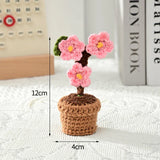 Crochet Handmade Knitted Tulip Flowers