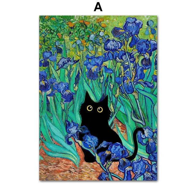 Sunflowers Painting Posters
