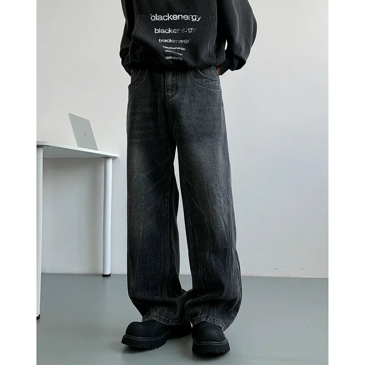 Winter Blue Denim Jeans