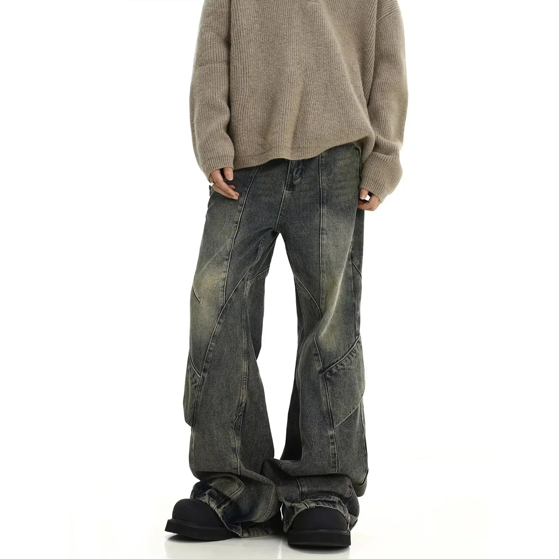 High Waist Flare Jeans