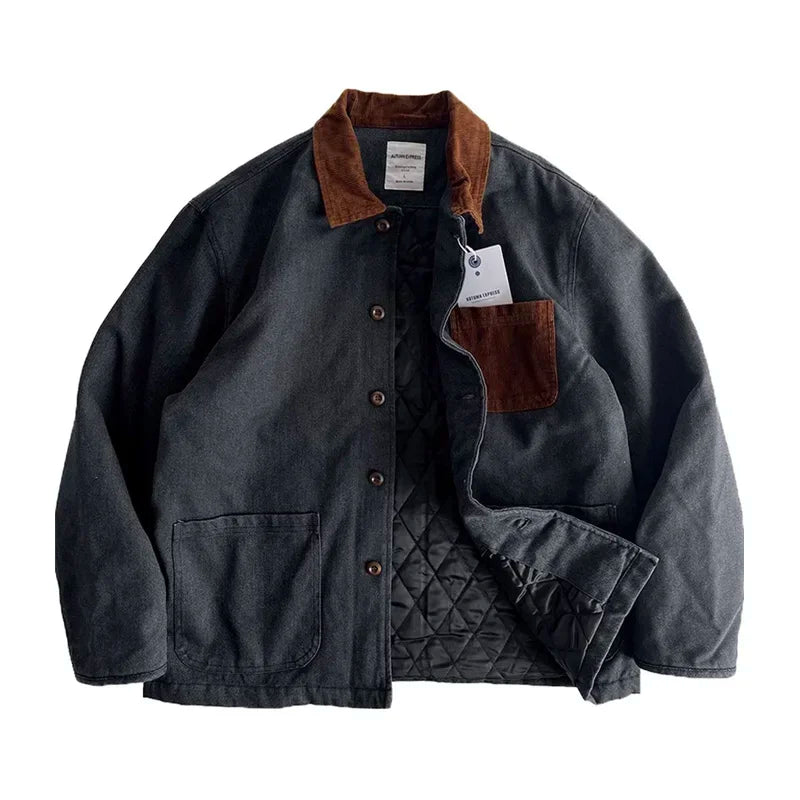 Pocket Vintage Cargo Jacket