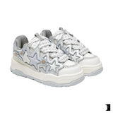 Star Retro Platform School Sneakers