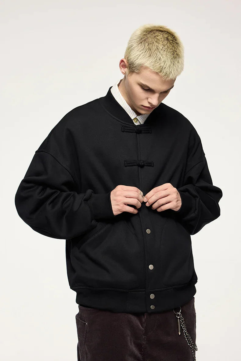 Elegant Chinese Style Fleece Jacket