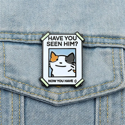 Have You Seen Him Brooch
