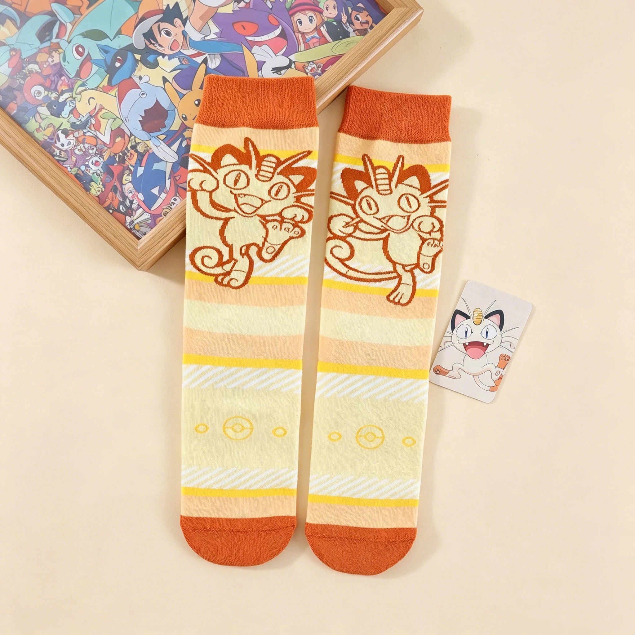 3 Pairs Anime Socks