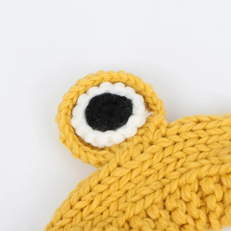 Frog Crochet Hat