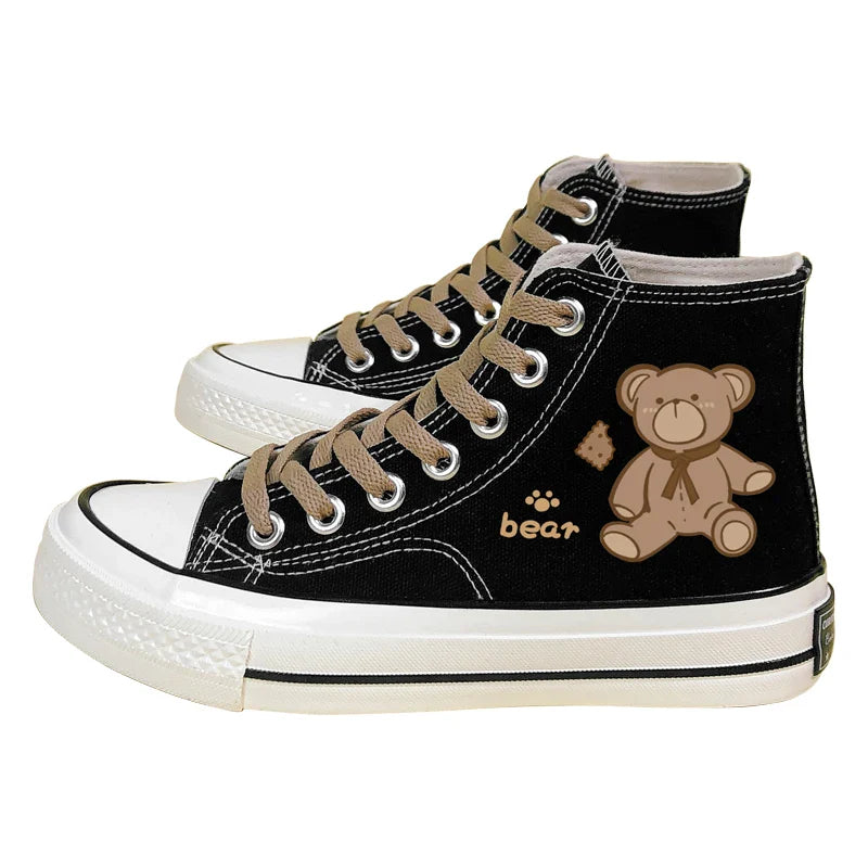 Bear School Cute Canvas