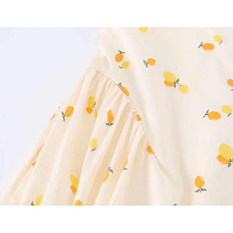 Floral Print Halter V Neck Midi Dress