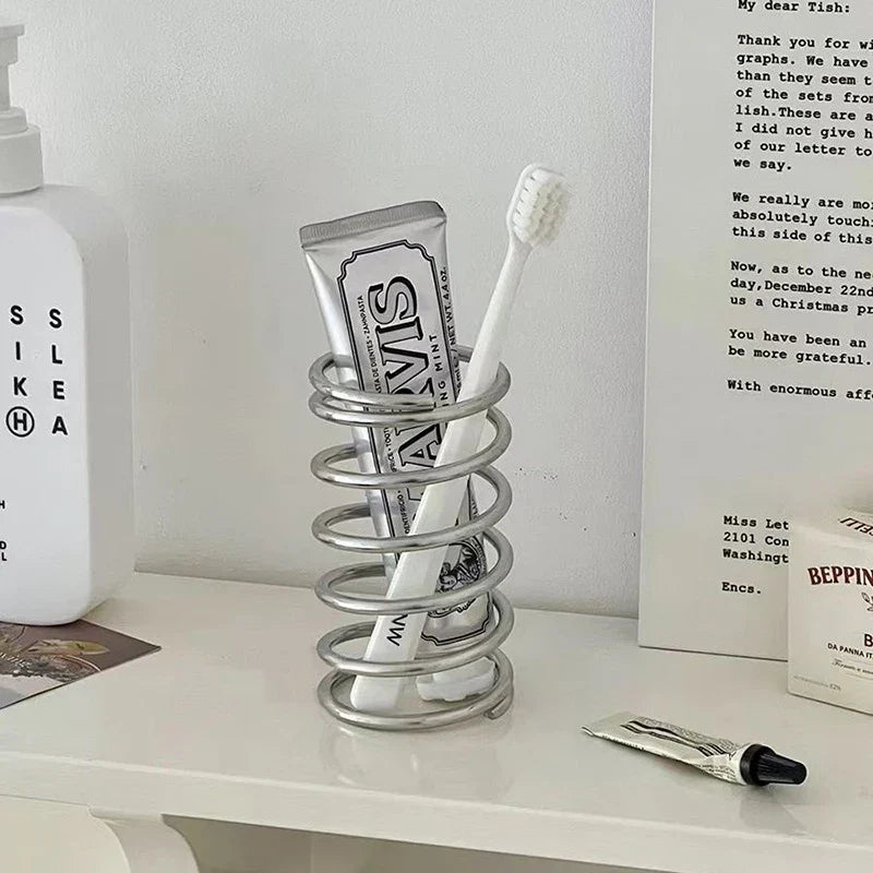 Stainless Steel Toothbrush Holder