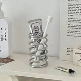 Stainless Steel Toothbrush Holder