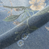 Autumn Floral Wide Leg Jeans