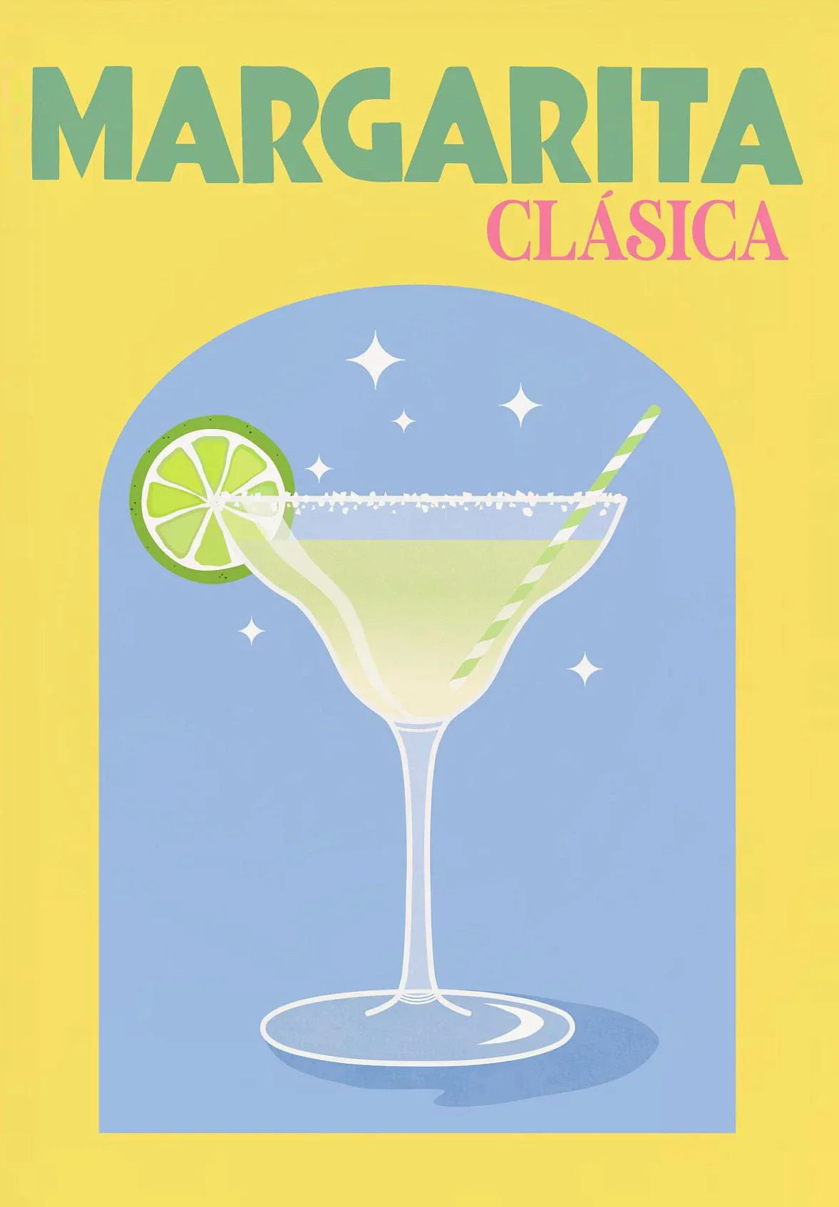 Colorful Cocktail Drinks Posters
